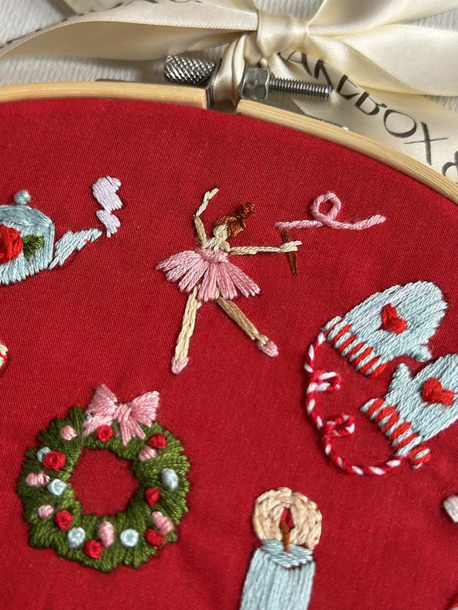 MakeBox & Co. 24 Days Of Advent Embroidery Kit