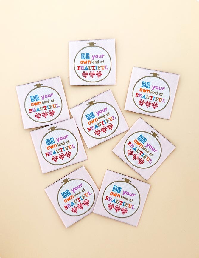 Minki Kim - Be Your Own Kind of Beautiful - Woven Labels