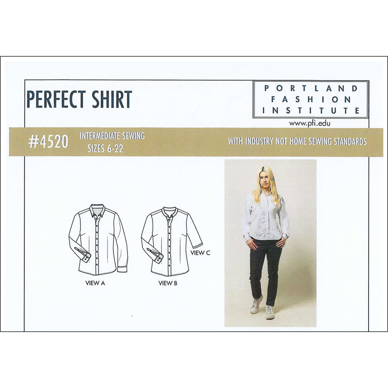 Perfect Shirt Pattern By Portland Fashion Institute