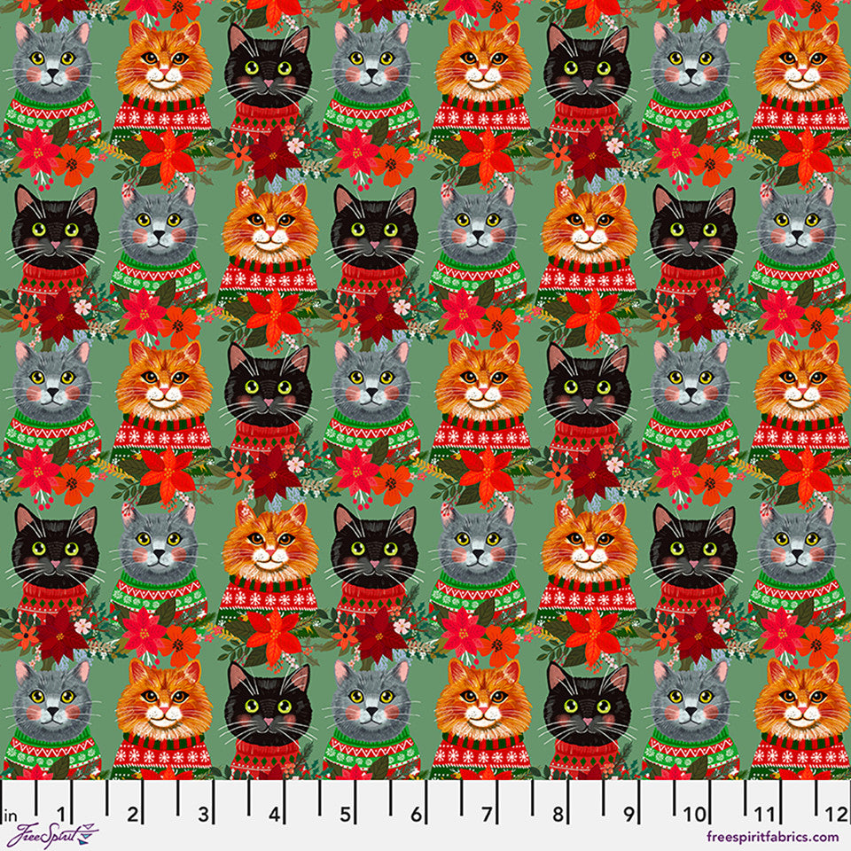 FreeSpirit - Mia Charro - Christmas Pets - Christmas Cats - PWMC109.XSAGE