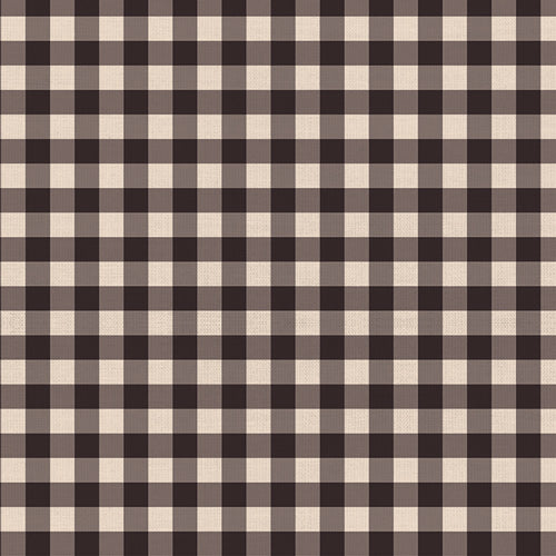 Art Gallery Fabrics - Suzy Quilts - Picnic Wovens - Gingham in Licorice - PWOV-6005