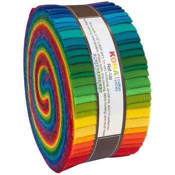 Robert Kaufman - Kona Roll Up - Jelly Roll - New Classics Palette