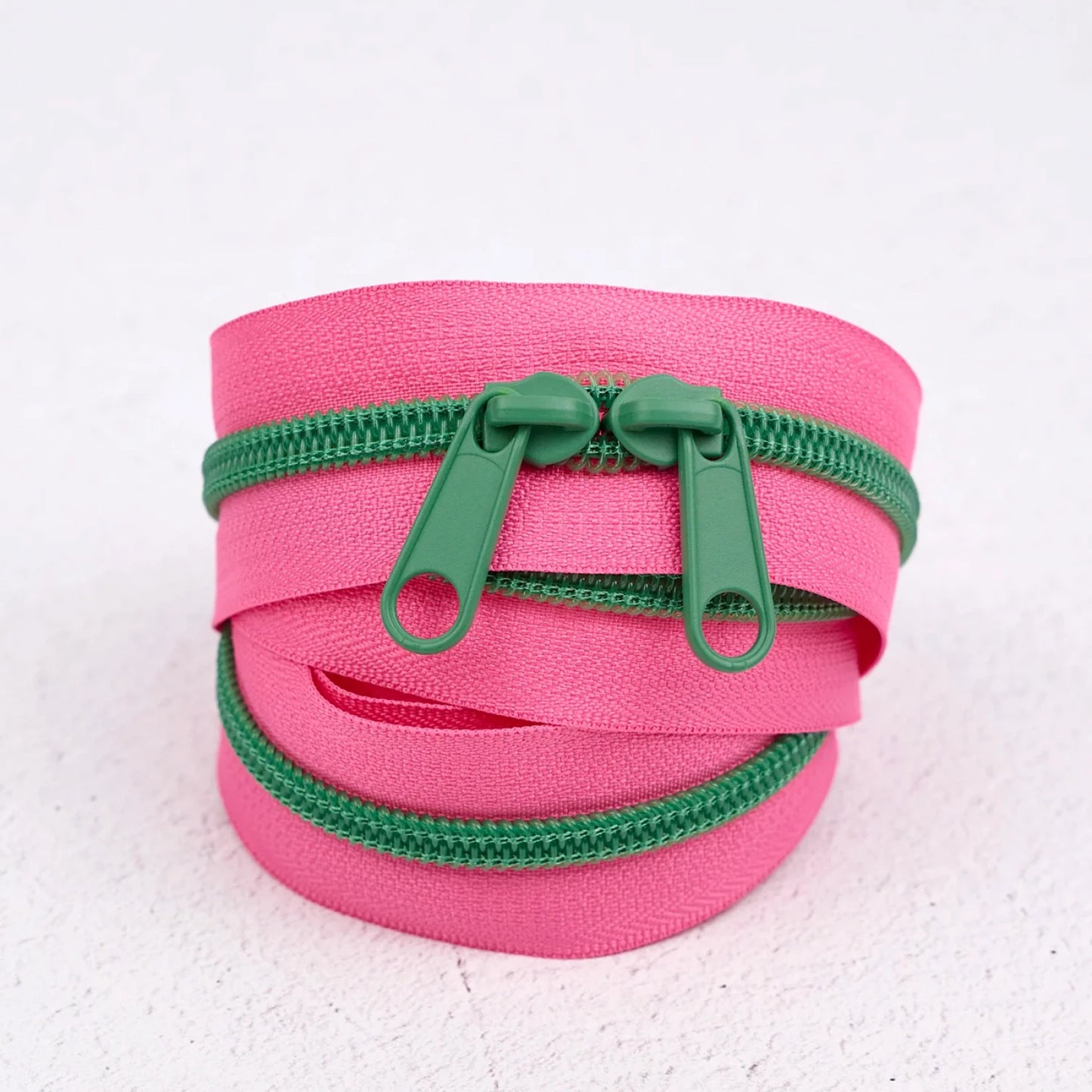 Renaissance Ribbons - 4 Yard Handbag Zipper - Dragonfruit