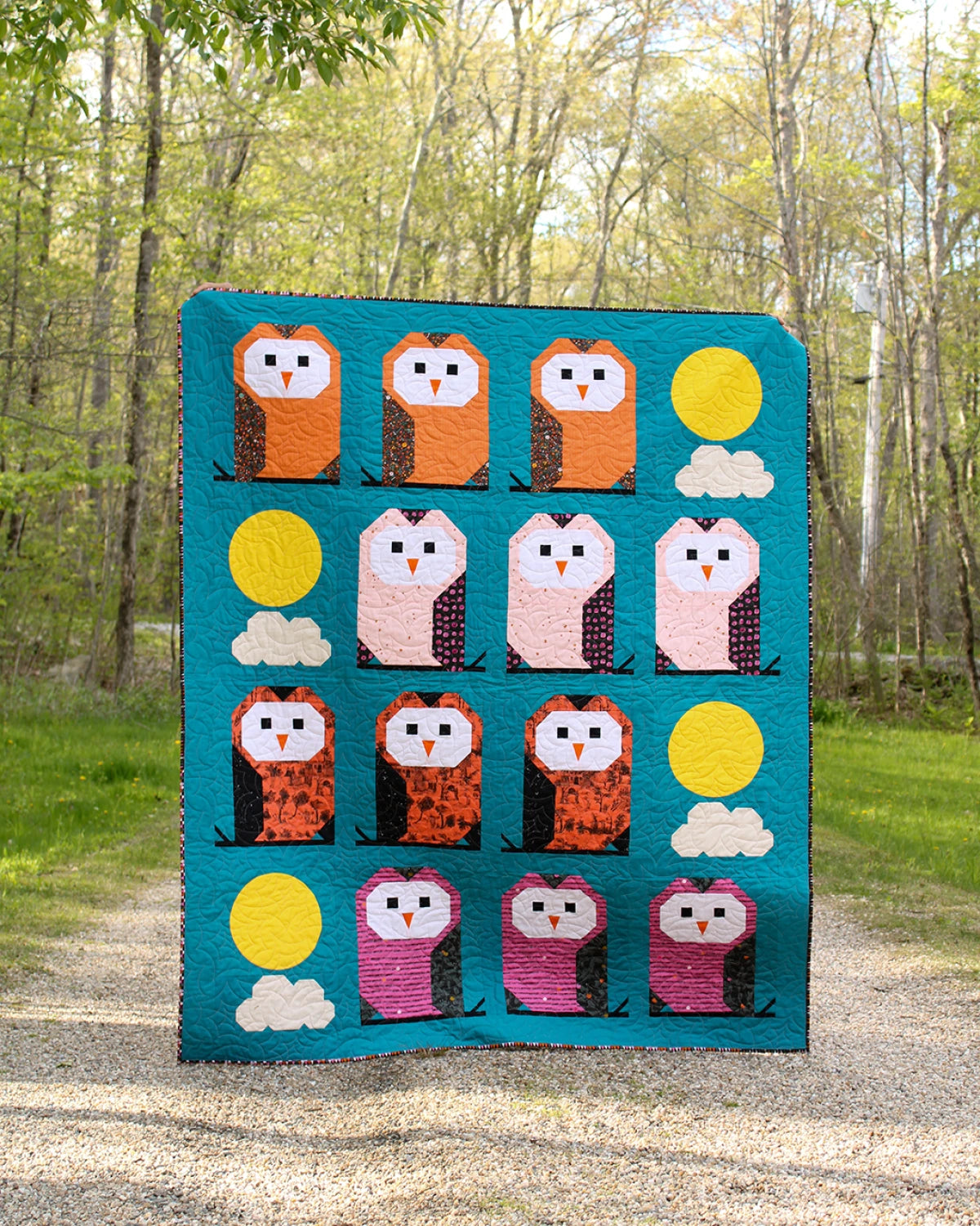 Ghost Owl Quilt Pattern By Satomi Quilts