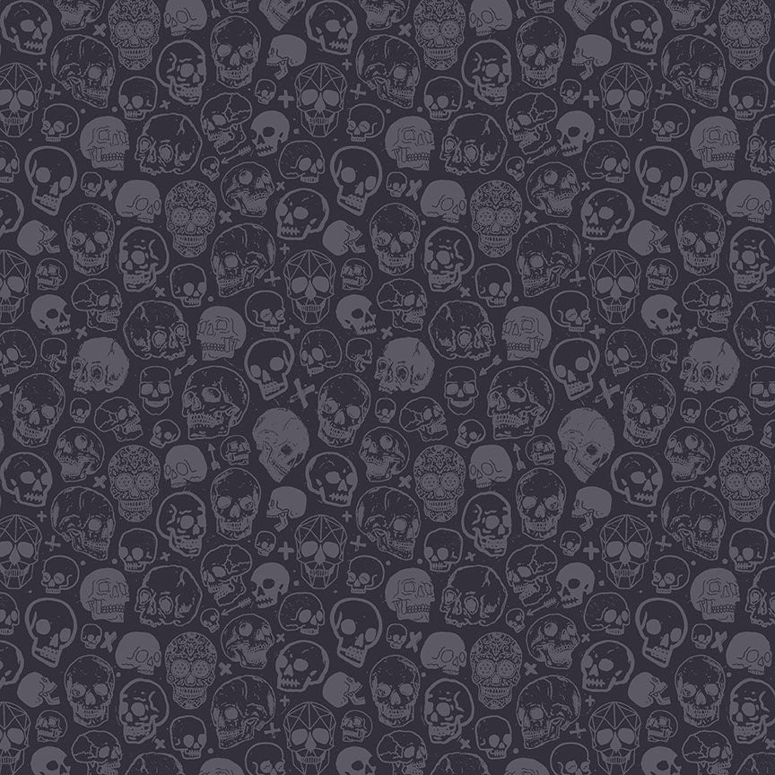 Dear Stella - Love At First Bite - Halloween No Brainer Skulls - STELLA - D3479 RAVEN