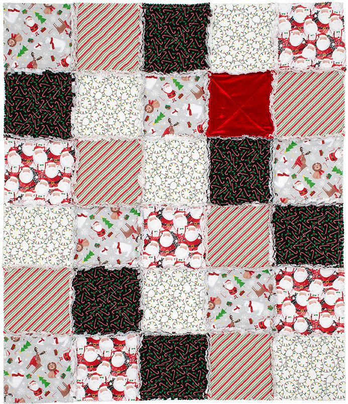 Studio E Fabrics - 3 Wishes - The Santa Suit Quilt Kit
