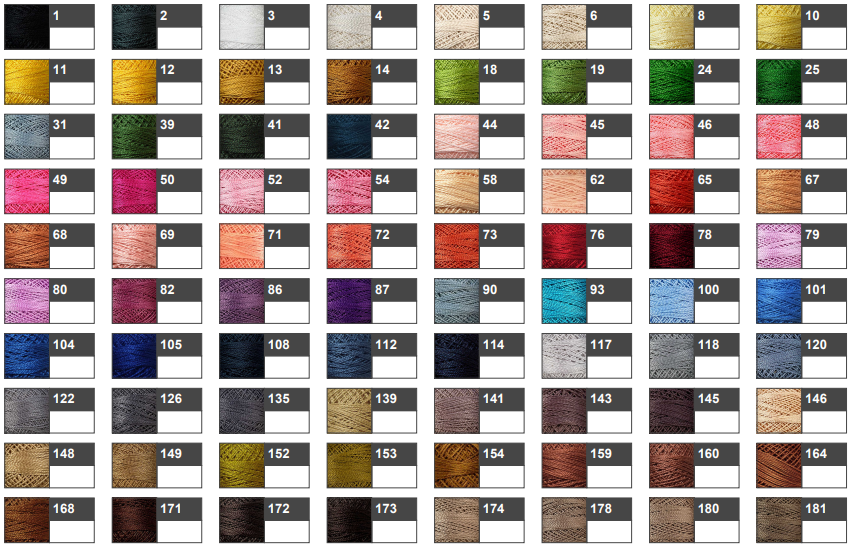 Valdani Perle Cotton Threads - 300m Spool - Choose Color!