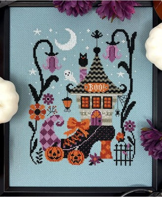 The Haunted Boot Cross Stitch Pattern By The Tiny Modernist