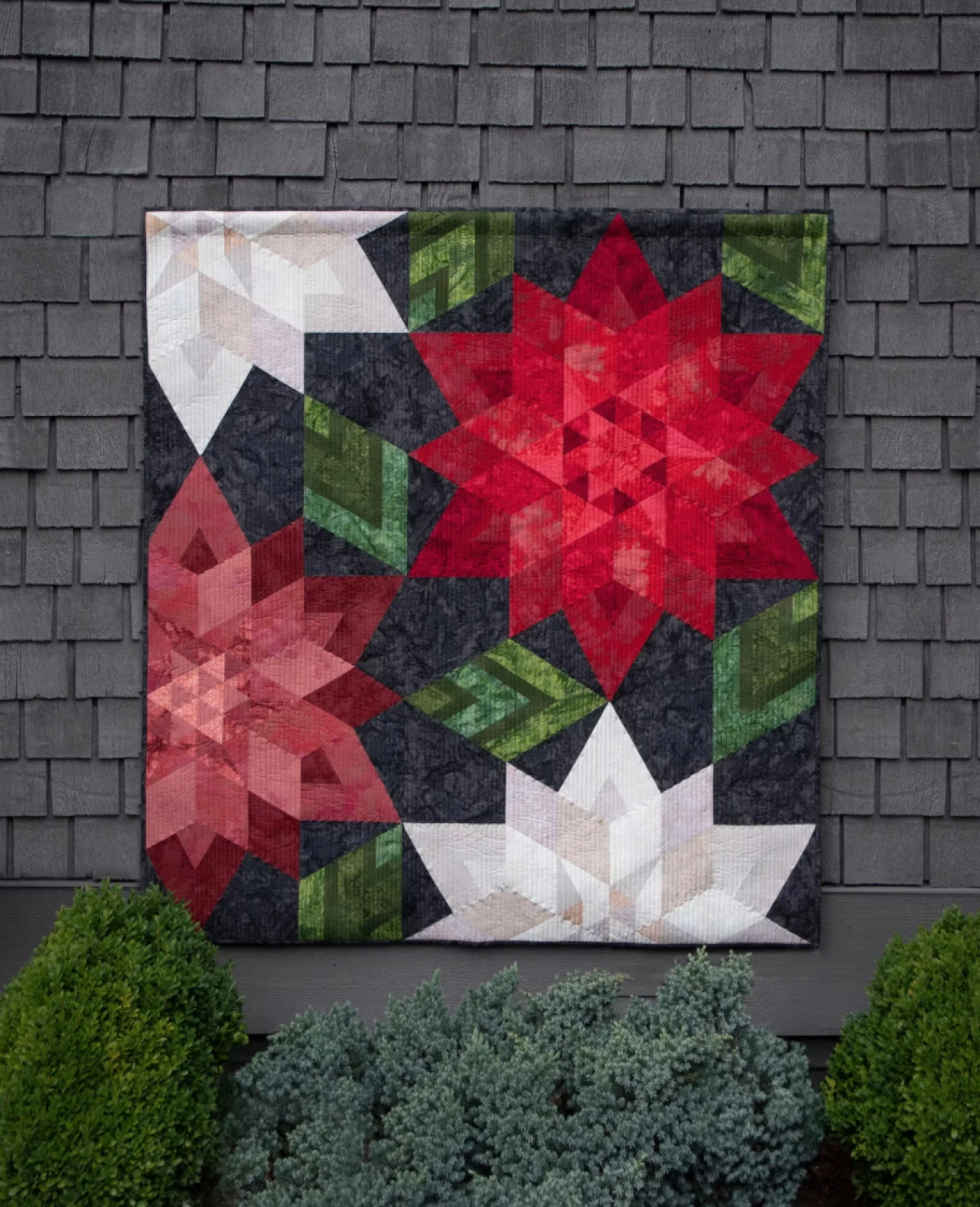 Crimson Christmas Quilt Pattern By The Quilted Life