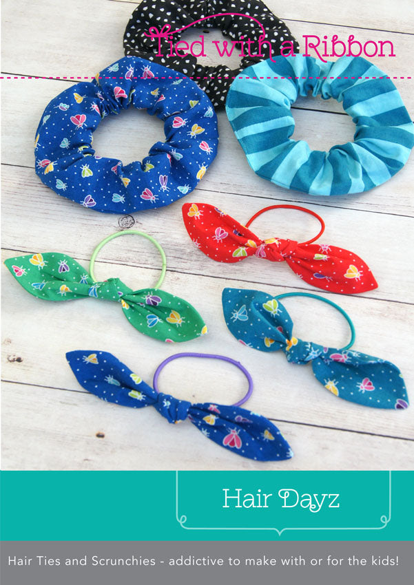 Hair Dayz Hair Scrunchie Pattern By Tied with a Ribbon