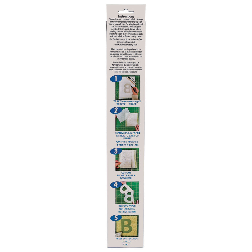 Steam A Seam 2 Lite - 18" x 3 Yard Pre-Cut