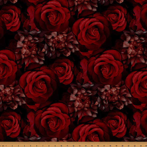 PREORDER - Hoffman - Travis Glasgow and Graveyard Blooms - Boneheads - Halloween Red Roses - Y5854-10-Crimson - Ships August 2026