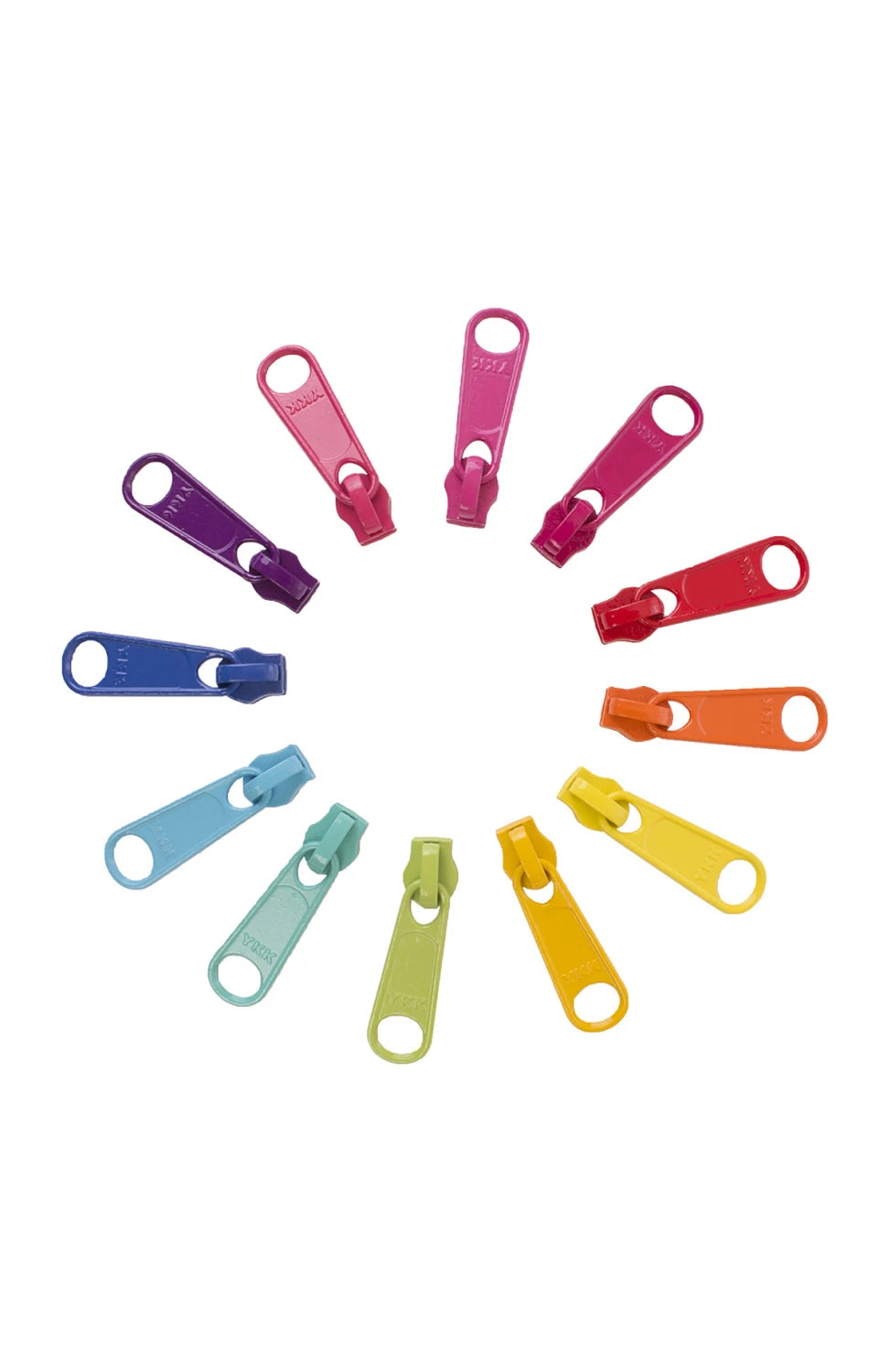By Annie's - Zipper Pull Set - Brights - 12 Pulls