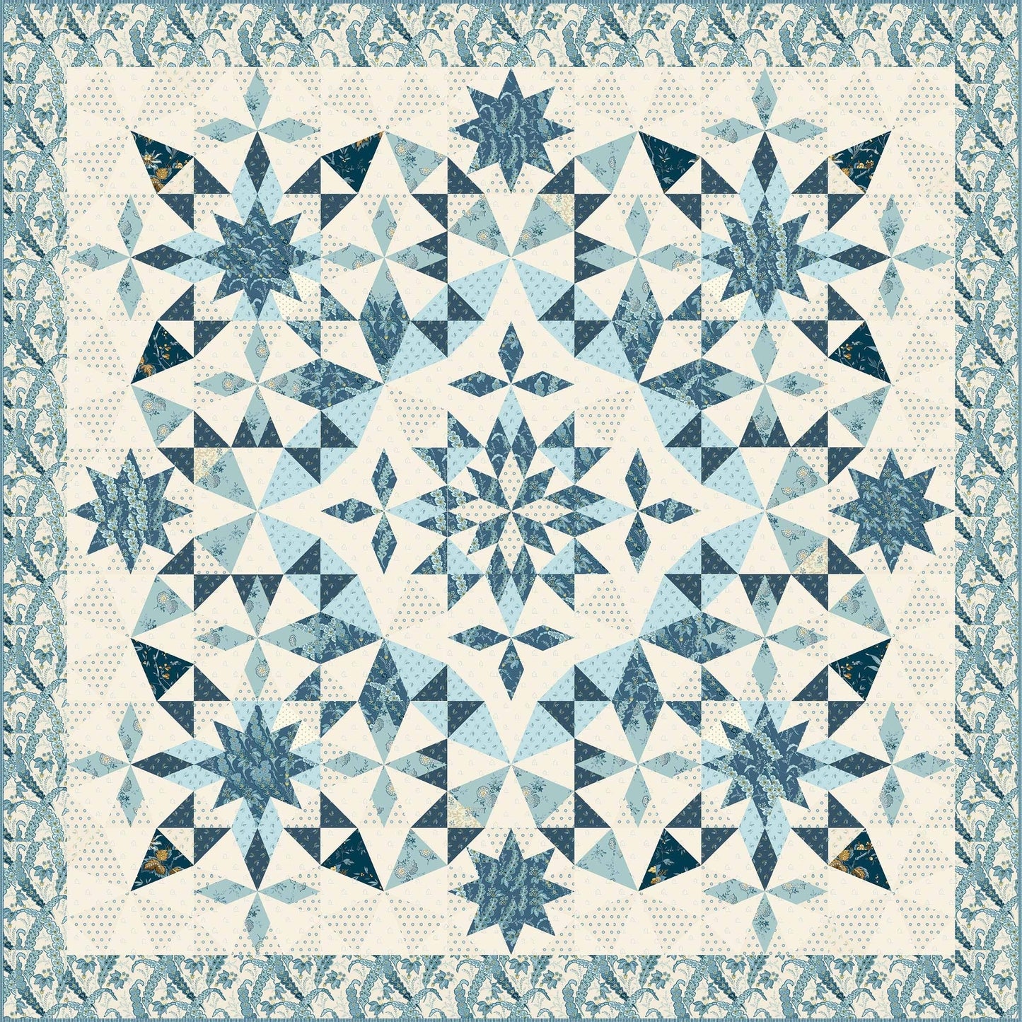 Alaska - Large Quilt Pattern By Laundry Basket Quilts