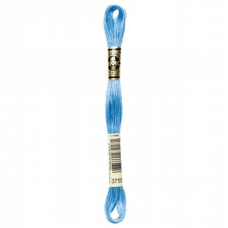 DMC Six Strand Embroidery Floss - 3740 - 3743 - 3746 - 3747 - 3750 - 3752 - 3753 - 3755