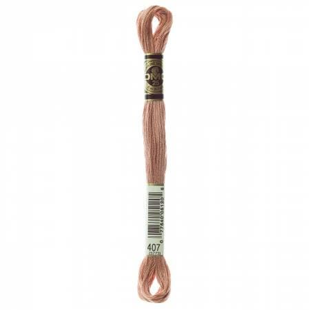 DMC Six Strand Embroidery Floss - 400 - 402 - 407