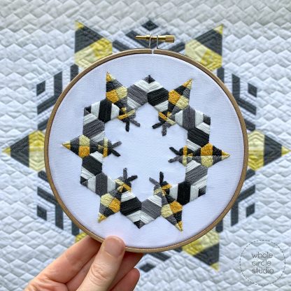 Whole Circle Studio Bzzzzzz Bees Embroidery Kit