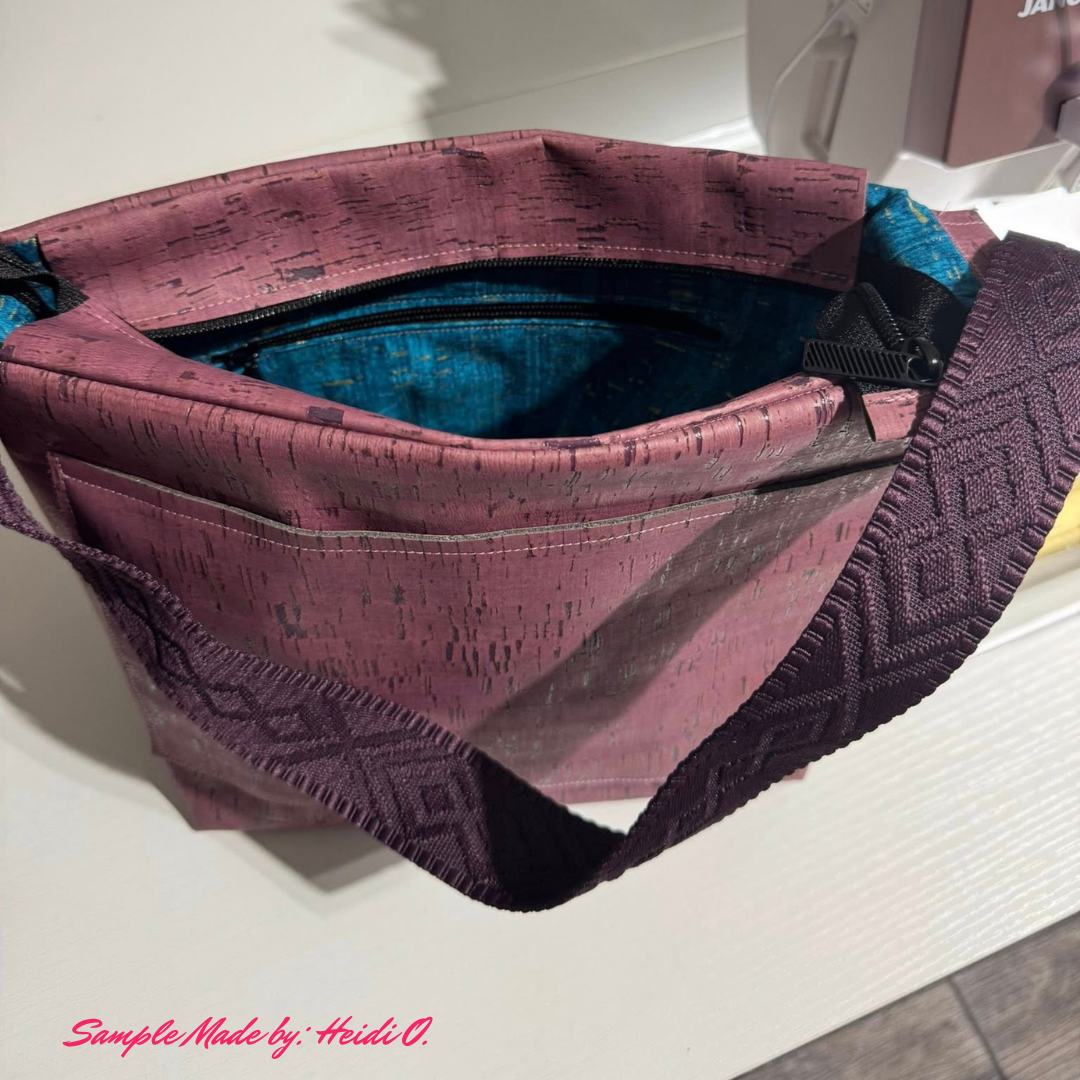 Sew Hungry Hippie - Merlot Wine Jacquard Webbing 1.5" Premium Woven Strap - By the Yard