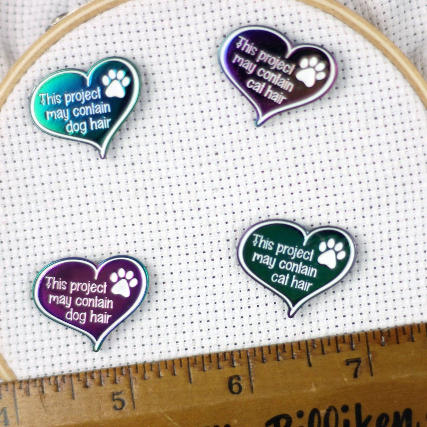 Snarky Crafter This Project May Contain Cat Hair Needle Minder - 1 Needle Minder