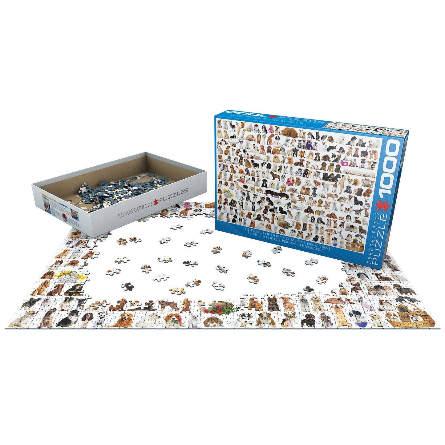Eurographics Puzzles USA - The World of Dogs Puzzle