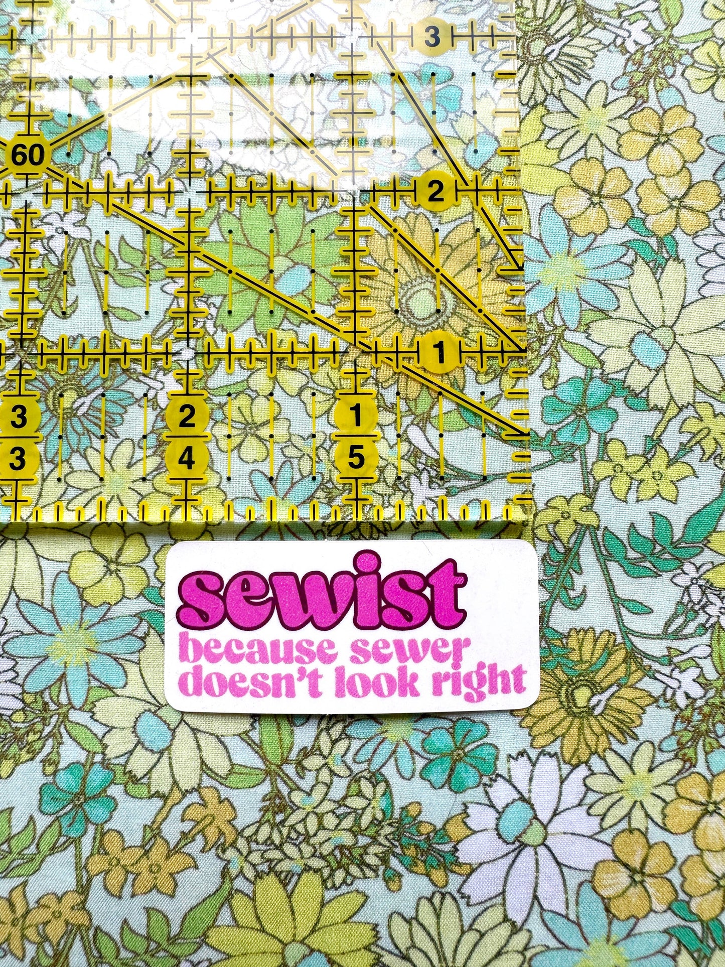 Feral Notions - Sewist: Because Sewer Doesn't Look Right Sticker