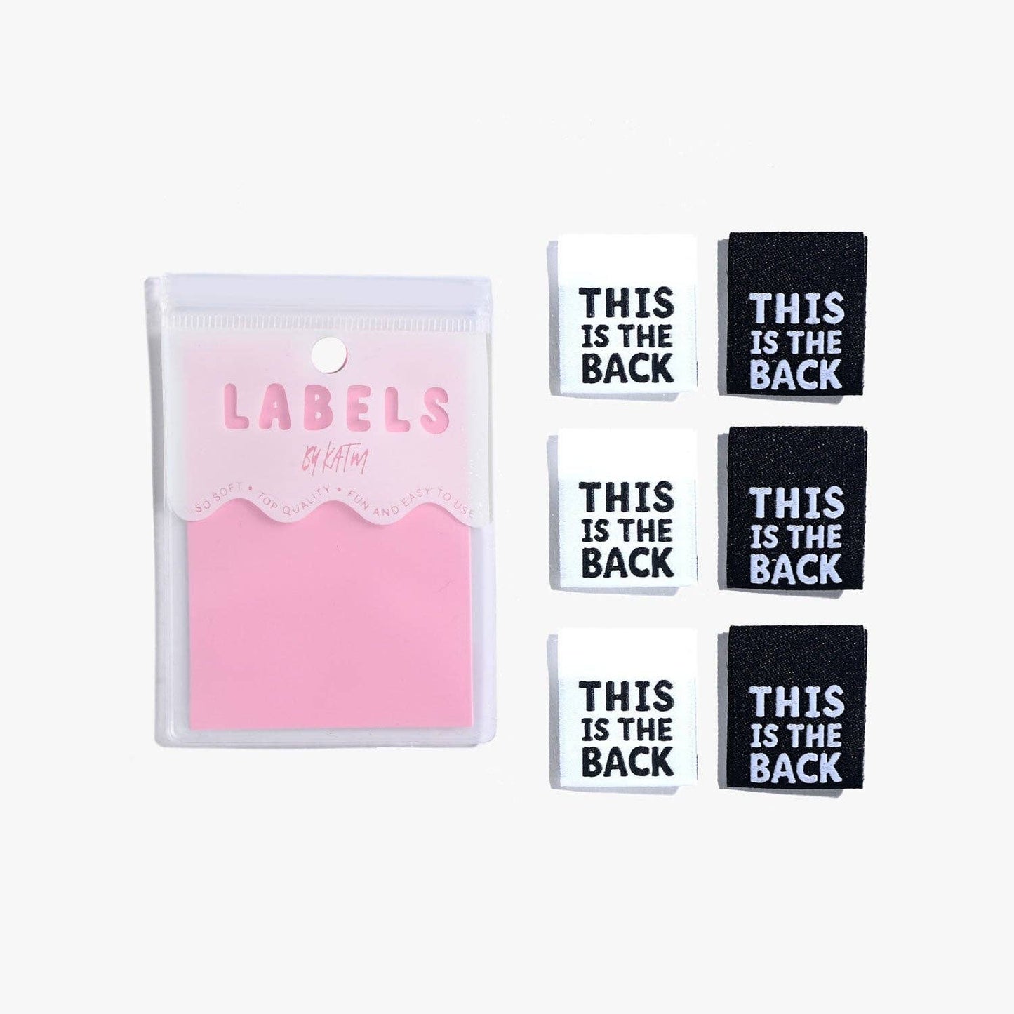 Kylie And The Machine - This is The Back Woven Labels - 1 Pack