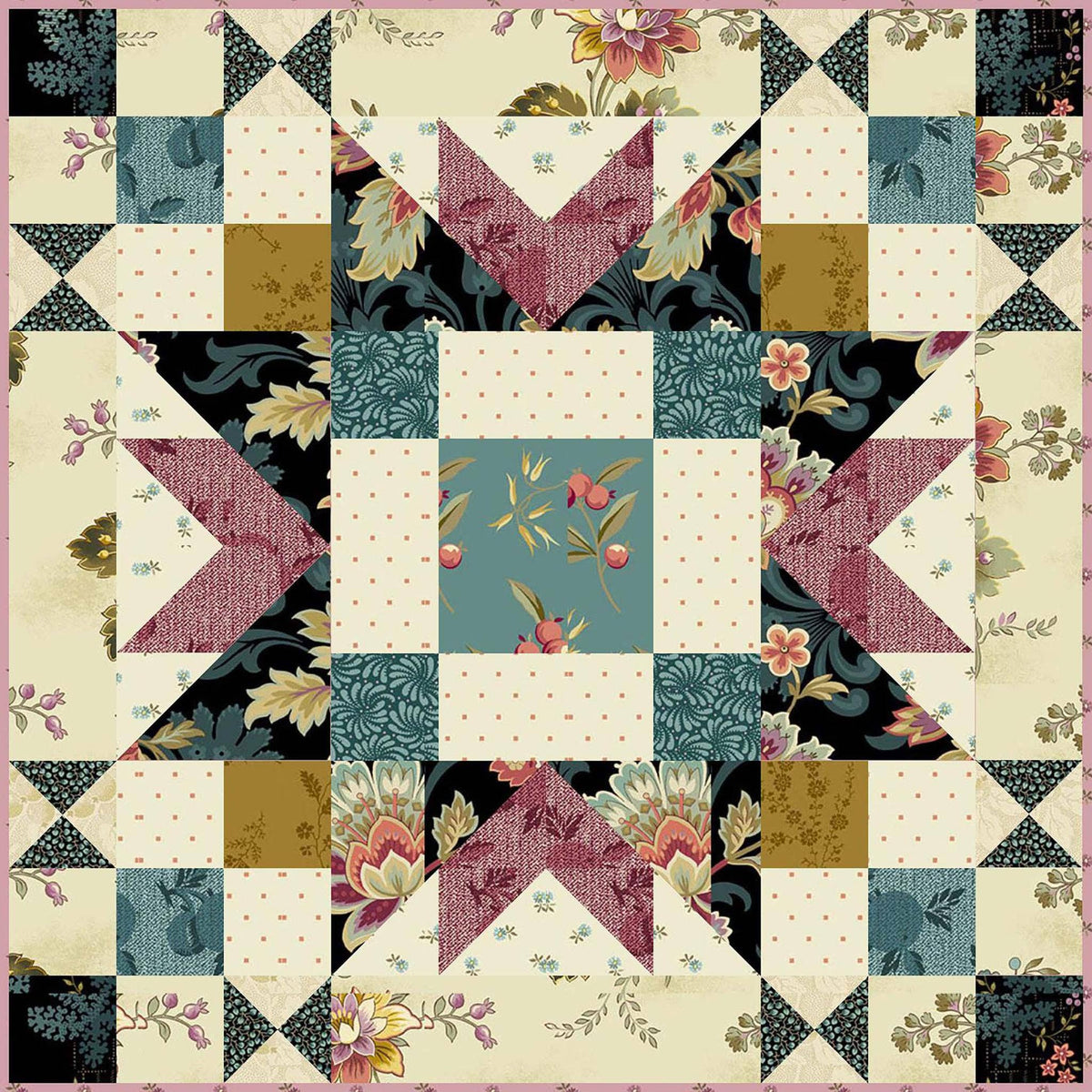 Veronica Quilt Pattern By Laundry Basket Quilts
