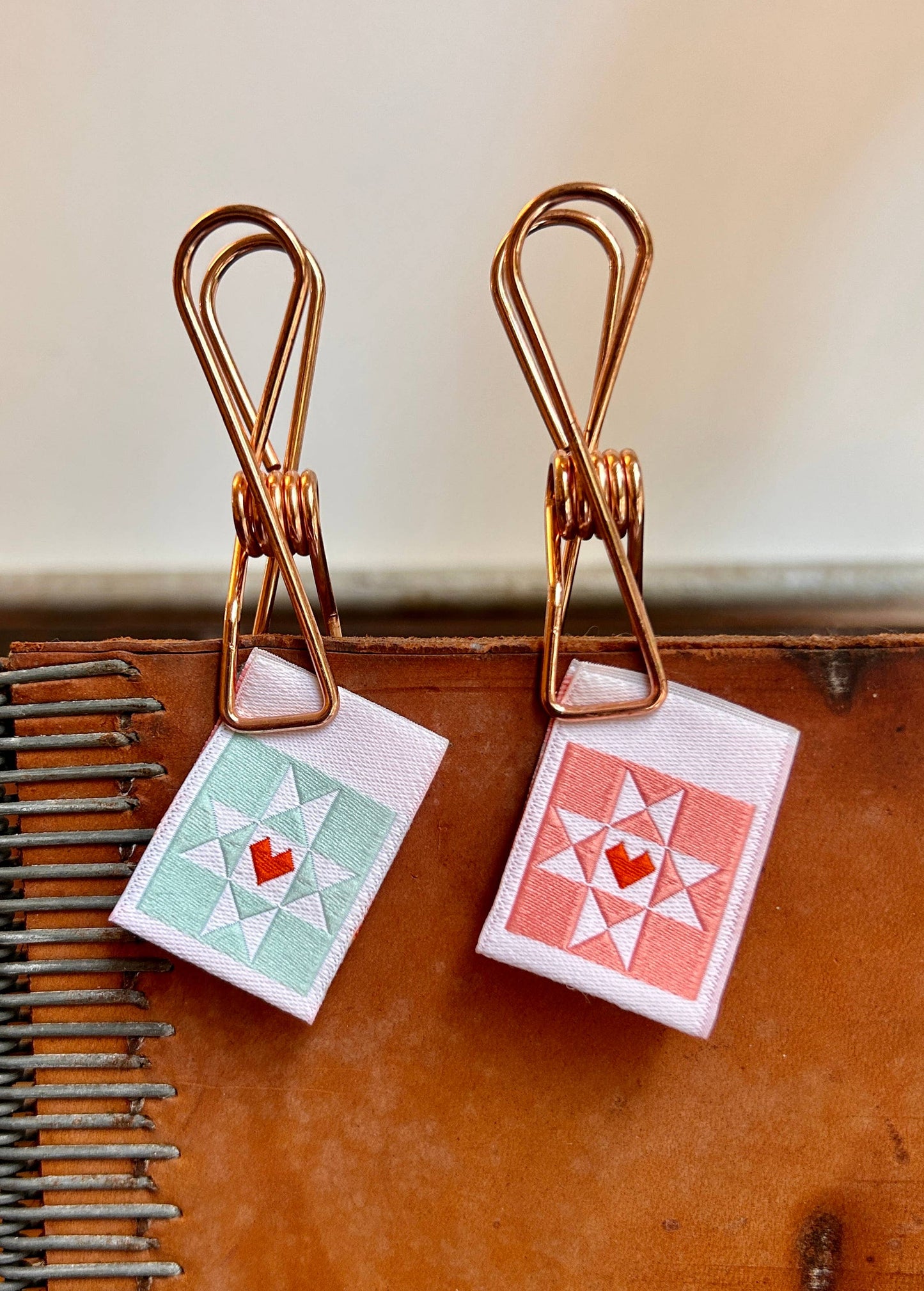 Kati Cupcake Heart Star Block - Sew in Labels