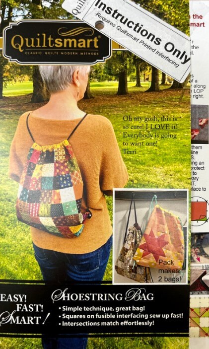 Shoestring Bag Pattern - Quiltsmart