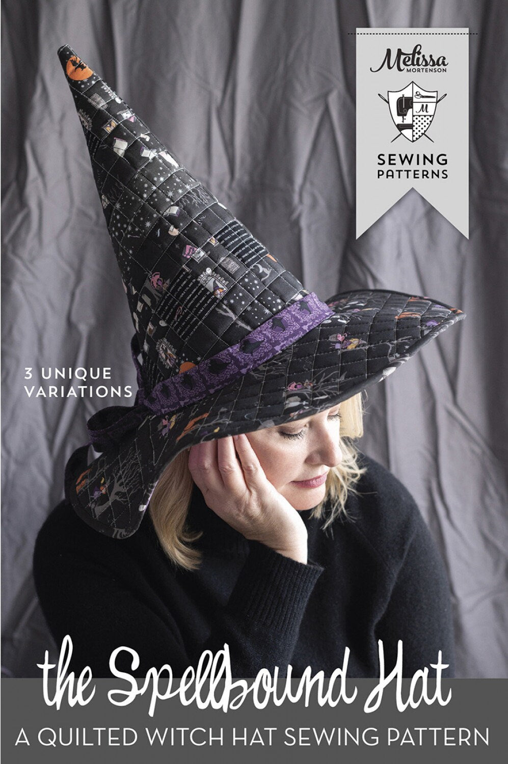The Spellbound Witch Hat Sewing Pattern or Kit! - Choose Option