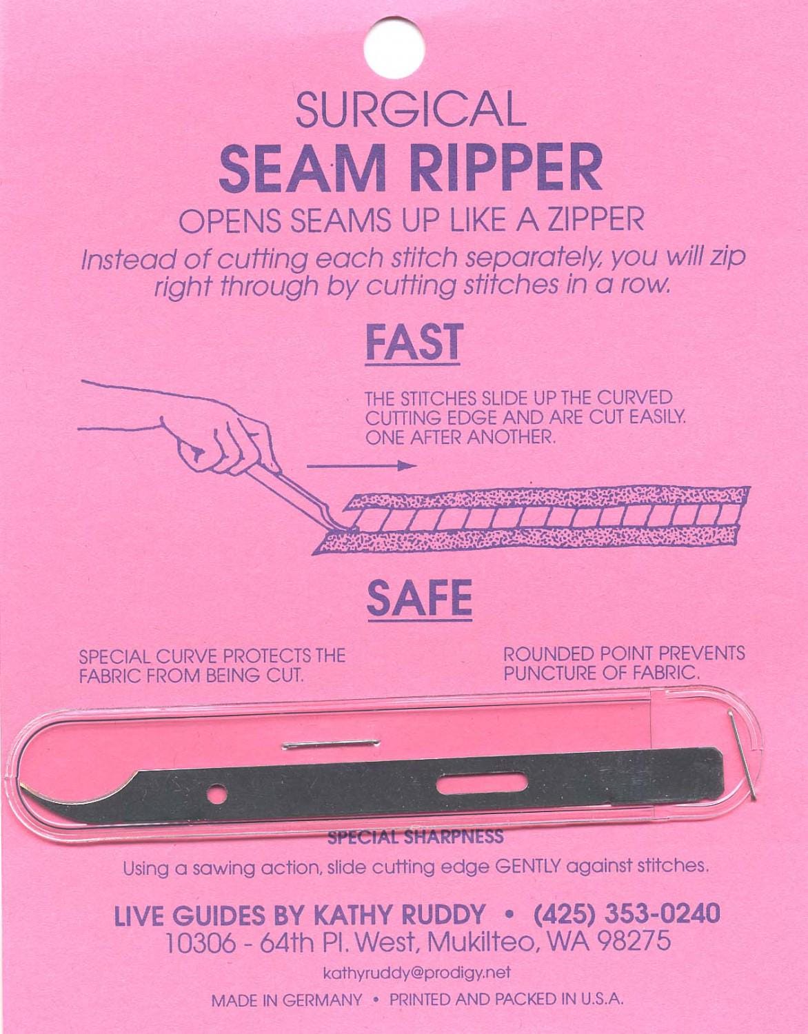 Kathy Ruddy Surgical Seam Ripper