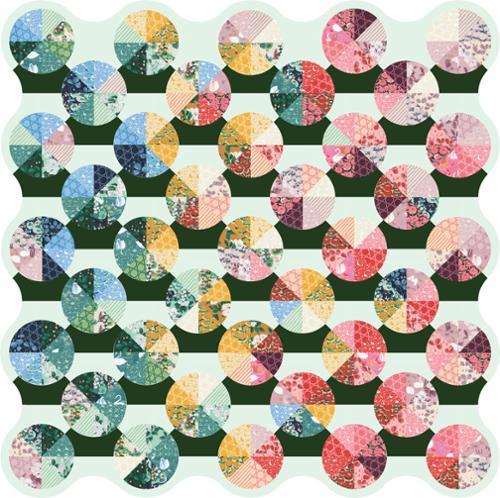 Moda - Love Letter by Lizzy House - Bright Future Factory Cut Fabric Kit