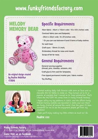 Melody Memory Bear - Funky Friends Factory - FF4644