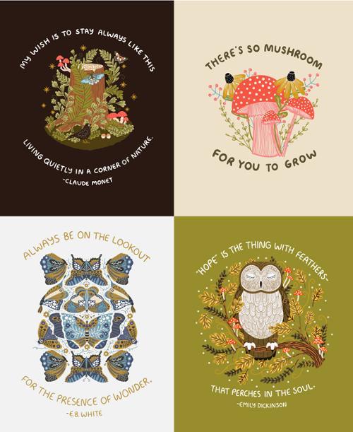 Moda - Night Owl - Panel - 48429 11
