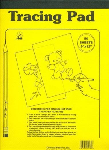 Aunt Martha's Tracing Paper - Create Your Own Iron-On Embroidery Transfer Patterns!