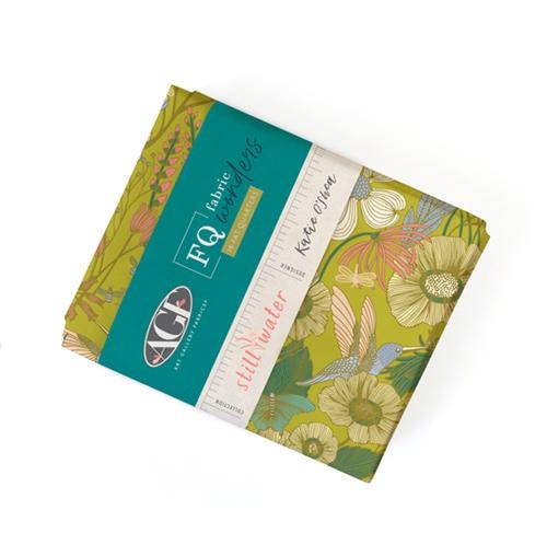 Art Gallery Fabrics - Stillwater Collection - Factory Cut Fat Quarter Bundle - Fabric Wonders - 16 Fat Quarters
