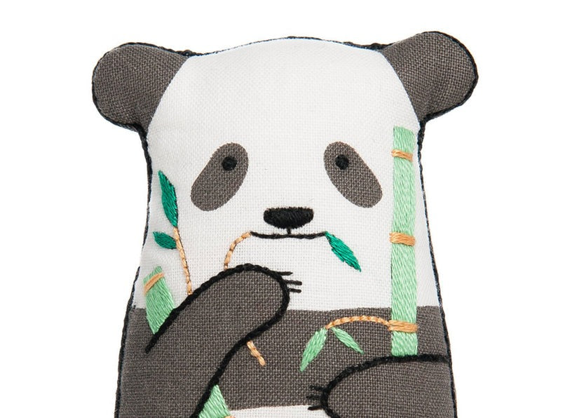 Kiriki Press Panda Doll Embroidery Kit