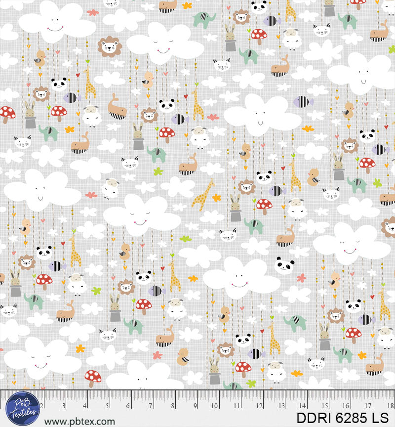 Preorder - P & B Textiles - Dream Drifters - Turnowsky - Cloud Baby Mobiles - DDRI 6285 LS - Expected Release February 2026