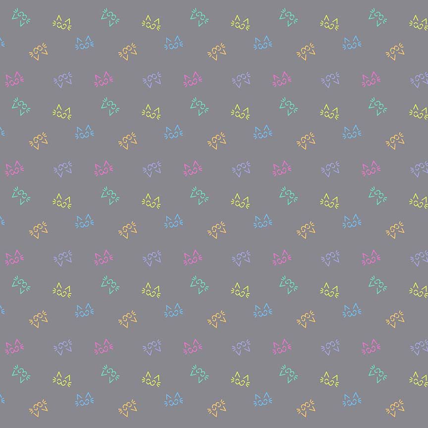Preorder - Dear Stella - Pammie Jane - Quilty Helpurrs - Cat Sprinkles - STELLA - DPJ3446 LIMESTONE - Expected Release February 2026