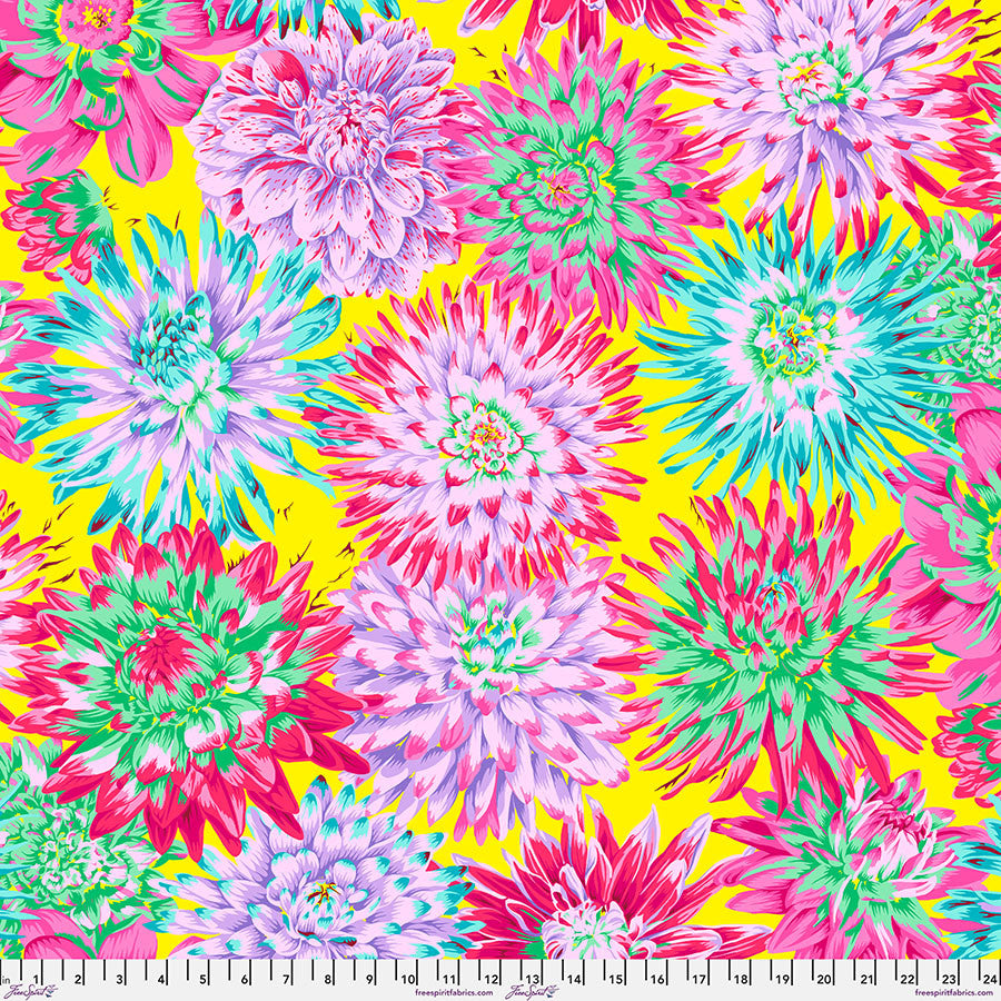 Preorder - FreeSpirit - Kaffe Fassett Collective - Cactus Dahlia - PWPJ054.SPRING - Expected Release February 2026