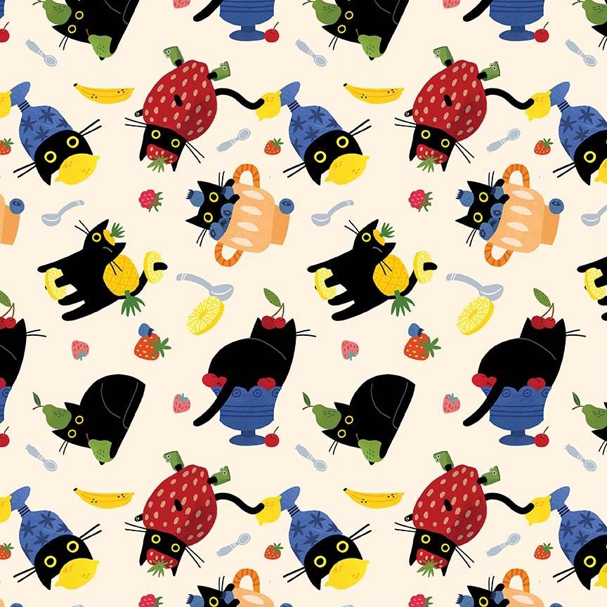 Preorder - Dear Stella - Leezaworks - Furruit Platter - Fruit Cats - STELLA-DLW3575 VANILLA - Expected Release March 2026