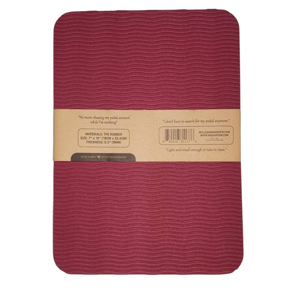 Madam Sew Non-Slip Sewing Machine Foot Pedal Mat