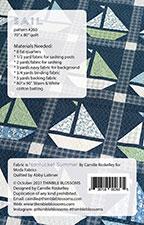 Sail Quilt Pattern By Thimble Blossoms / Camille Roskelley