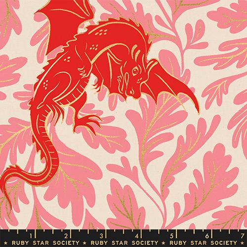 Preorder - Ruby Star - Fireglow Collection - Fantasy Dragon Lair Canvas - RS2138 11LM - Ships October 2026