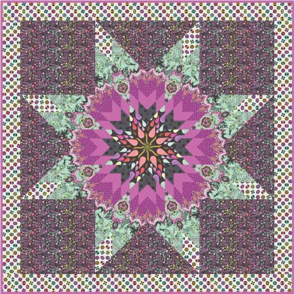 PREORDER - Tula Pink - Prince Charming Deja Vu - Charmer Quilt Kit - Ships July 2026