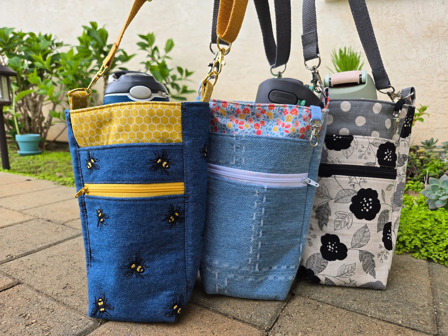 Water Bottle Sling Bag Pattern By Suzanne's Art House