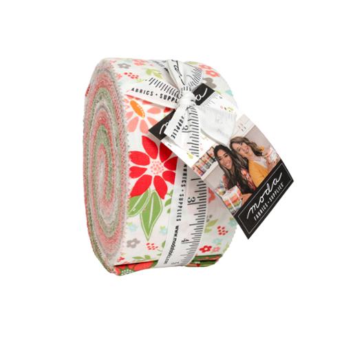 Preorder - Moda - Sherri And Chelsi - Poinsettia And Pear - Jelly Roll - Expected Release May 2026