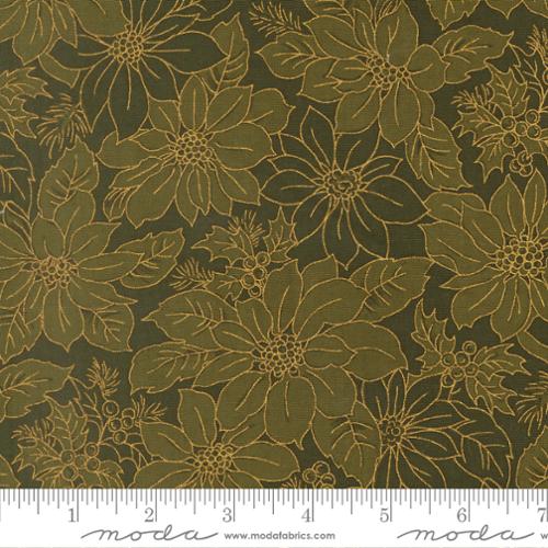 Preorder - Moda - Merry Manor - Christmas Poinsettia Blooms - 33862 13M - Expected Release May 2026
