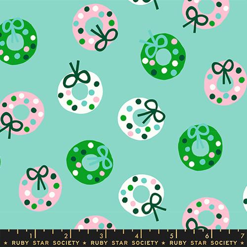 Preorder - Ruby Star Society - Merry Happy - Christmas Wreaths - RS3099 15 - Ships May 2026