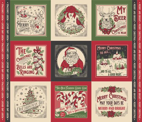 Preorder - Moda - Stacy Iest Hsu - Holiday Cheer - Christmas Panel - 20978 11 - Ships May 2026